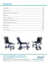 Предварительный просмотр 2 страницы Staxi Boarding Chair Owner'S Manual And Maintenance Instructions