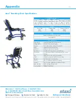 Предварительный просмотр 11 страницы Staxi Boarding Chair Owner'S Manual And Maintenance Instructions