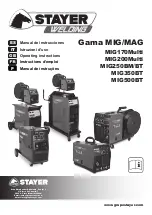 STAYER WELDING MAG Series Operating Instructions Manual preview