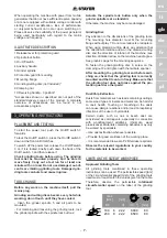 Предварительный просмотр 7 страницы stayer AGR21-180 Operating Instructions Manual