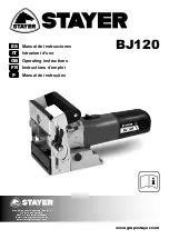 stayer BJ120 Operating Instructions Manual preview