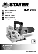 stayer BJ120B Operating Instructions Manual preview