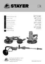 stayer BRUSHLESS LP1000E Operating Instructions Manual preview