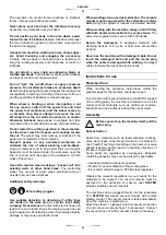 Preview for 23 page of stayer CD125 Operating Instructions Manual