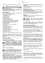 Preview for 60 page of stayer CD125 Operating Instructions Manual