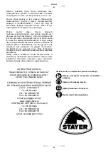 Preview for 63 page of stayer CD125 Operating Instructions Manual