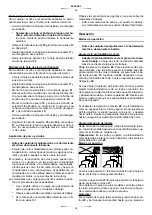 Preview for 10 page of stayer CH 185 C Operating Instructions Manual