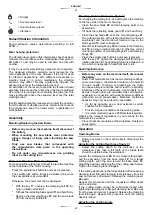 Preview for 21 page of stayer CH 185 C Operating Instructions Manual