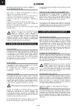 Preview for 44 page of stayer CITYWORK125 Operating Instructions Manual