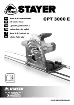 stayer CPT3000E Operating Instructions Manual предпросмотр