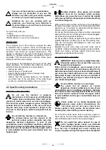 Preview for 30 page of stayer GAS ROSE710 Operating Instructions Manual