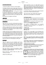 Preview for 37 page of stayer GAS ROSE710 Operating Instructions Manual