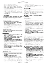 Preview for 10 page of stayer GAS VENTO 25 B Operating Instructions Manual