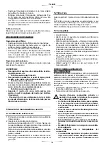 Preview for 16 page of stayer GAS VENTO 25 B Operating Instructions Manual