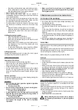 Предварительный просмотр 8 страницы stayer GAS VENTO25 Operating Instructions Manual