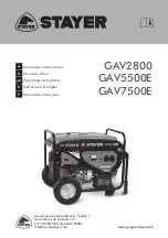 Preview for 1 page of stayer GAV2800 Operating Instructions Manual