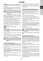 Preview for 23 page of stayer GAV2800 Operating Instructions Manual