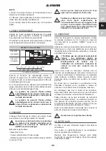 Preview for 29 page of stayer GAV2800 Operating Instructions Manual