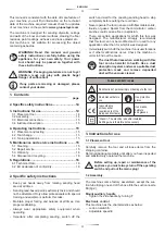 Preview for 11 page of stayer HP750BE Operating Instructions Manual