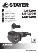 stayer ls1200 Operating Instructions Manual предпросмотр