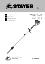 Preview for 1 page of stayer MULTI GAS CUTTER B Operating Instructions Manual