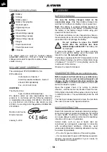 Предварительный просмотр 18 страницы stayer PBL202BL Operating Instructions Manual