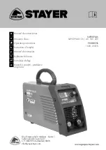 Предварительный просмотр 1 страницы stayer PROGRESS 1600 Operating Instructions Manual