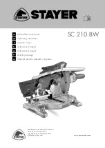 stayer SC 210 BW Operating Instructions Manual preview