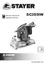 Preview for 1 page of stayer SC 305 W Operating Instructions Manual