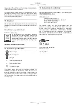 Preview for 12 page of stayer SC 305 W Operating Instructions Manual