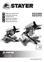 stayer SCC255 Operating Instructions Manual предпросмотр