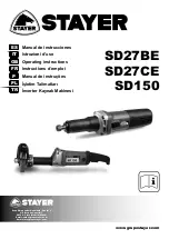 stayer SD150 Operating Instructions Manual preview