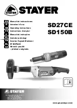 stayer SD150B Operating Instructions Manual предпросмотр