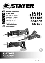 stayer SS L12 Operating Instructions Manual preview