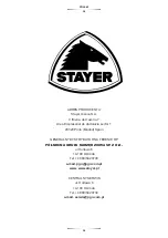 Предварительный просмотр 36 страницы stayer SS L12 Operating Instructions Manual