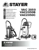 stayer VAC 2050 Operating Instructions Manual preview