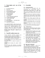 Предварительный просмотр 8 страницы stayer VENTO2400B Operating Instructions Manual