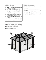 Preview for 3 page of STC Gazebo GZ3584 Installation Instructions Manual