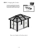 Preview for 7 page of STC Gazebo GZ3584 Installation Instructions Manual