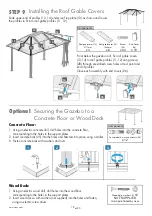 Preview for 19 page of STC GZ620LS Assembly Instructions Manual