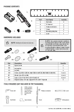 Preview for 3 page of STC Space Saver 90200 Use And Care Manual