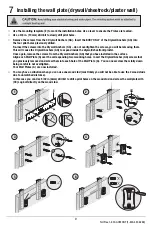 Preview for 9 page of STC Space Saver 90200 Use And Care Manual