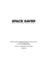 Preview for 12 page of STC Space Saver 90200 Use And Care Manual