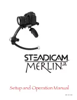 Steadicam Merlin 2 Setup And Operation Manual предпросмотр