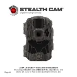 Предварительный просмотр 20 страницы Stealth Cam DS4K Instruction Manual