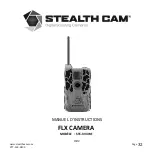 Предварительный просмотр 32 страницы Stealth Cam FLX CAMERA Instruction Manual