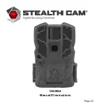 Предварительный просмотр 23 страницы Stealth Cam G34MAX Instruction Manual