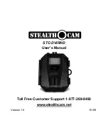 Stealth Cam STC-DVIRHD User Manual предпросмотр