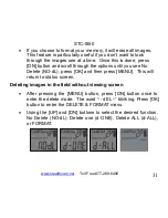 Preview for 31 page of Stealth Cam STC-I850 User Manual