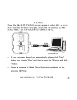 Предварительный просмотр 38 страницы Stealth Cam STC-WD3 User Manual